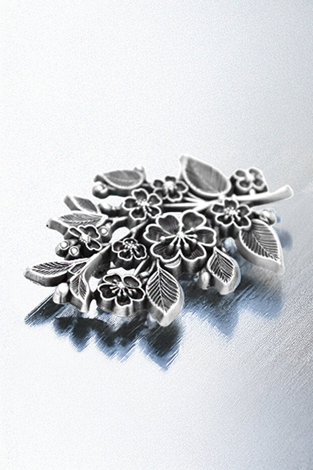 Kiraz Çiçeği Broş - 4