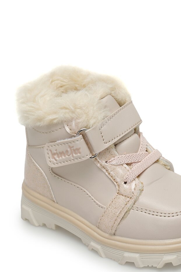 LEYSA 3PR Bej Kız Çocuk Worker Bot - 7