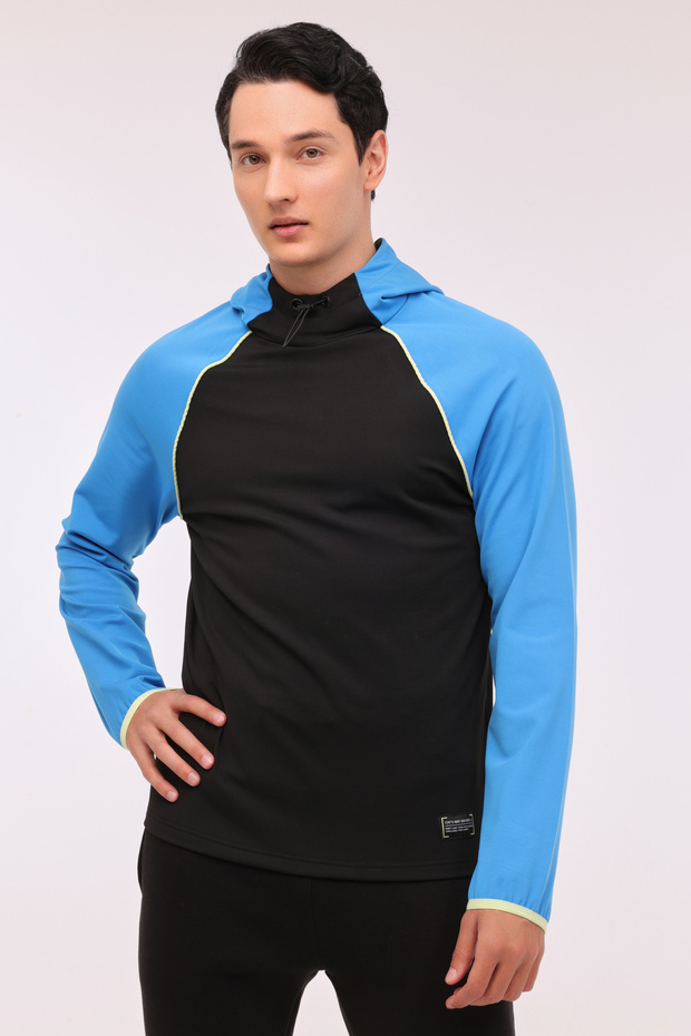 ML COOL 17PRF409 4PR Siyah Erkek Sweatshirt - 1