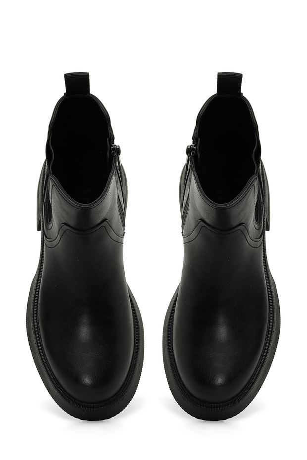 DW23010 3PR Siyah Kadın Bot - 4