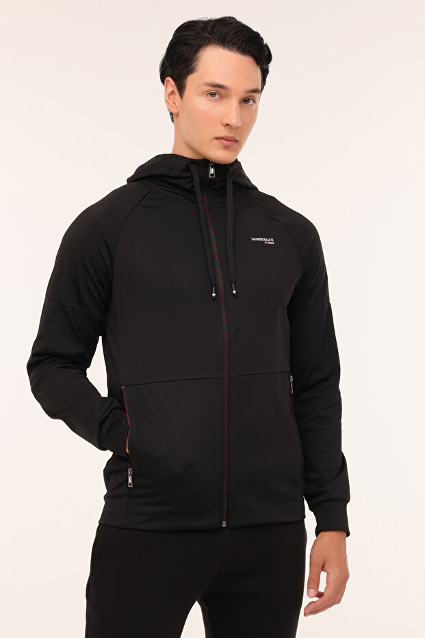 ML RENATO-CB 18SD1155 4PR SIYAH Erkek Eşofman Üstü - 6