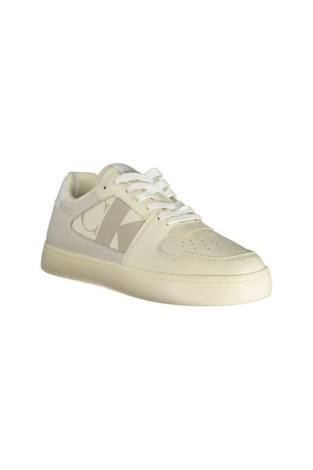 Erkek Rahat Taban Nefes Alabilir Üst Yüzey Düşük Bilekli Bej Sneaker YM0YM01160-0GA - 3