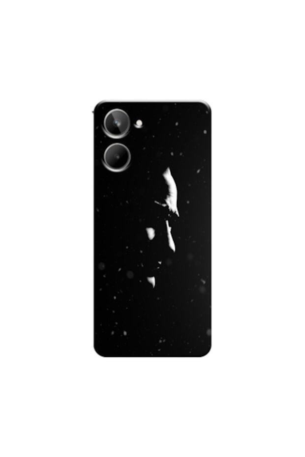 Realme 10 4g Compatible Case Ataturk Silhouette Silicone Case (Printed)