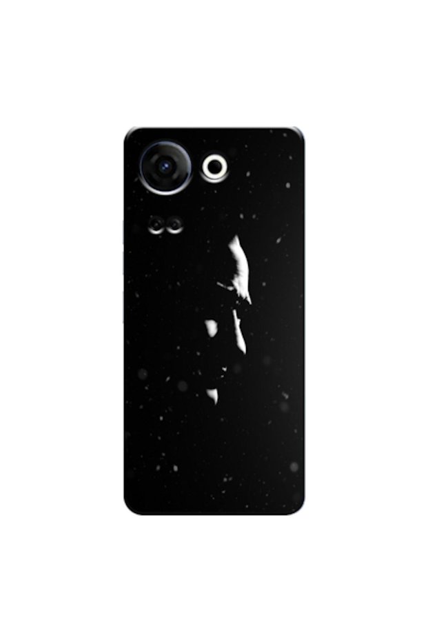 Tecno Camon 20 4g Compatible Case Ataturk Silhouette Silicone Case (Printed)