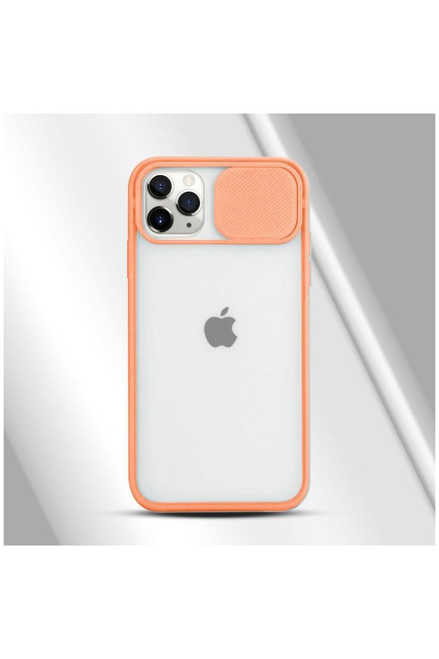 Apple iPhone 11 Pro Compatible Case Camera Lens Protection Case Rose Gold