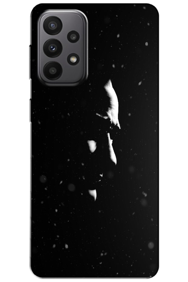 Samsung Galaxy A23 Compatible Case with Atatürk Silhouette (Printed)