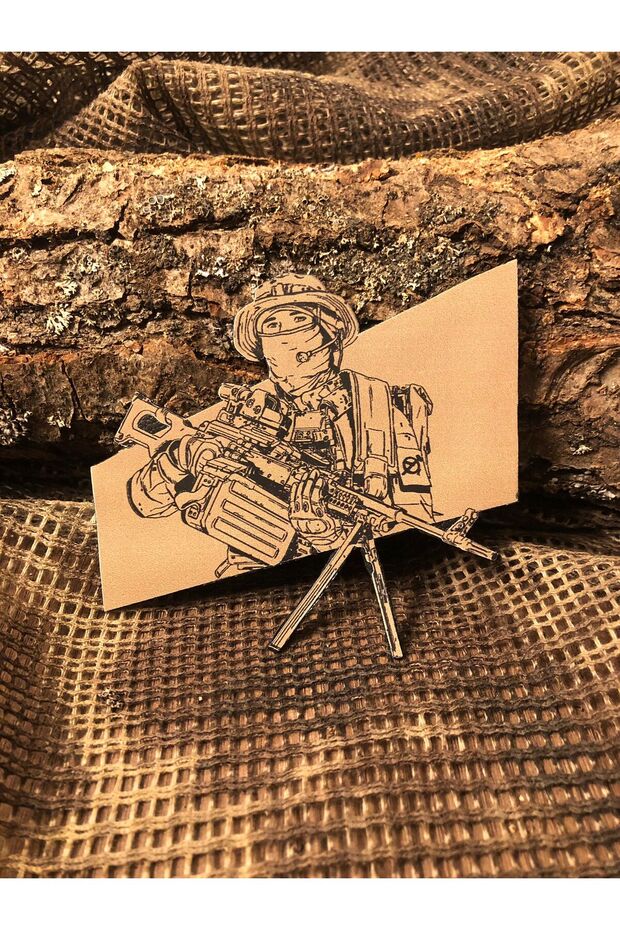 Bixi Man Patch/Peç/Arma (11 x 8,5cm) - 1