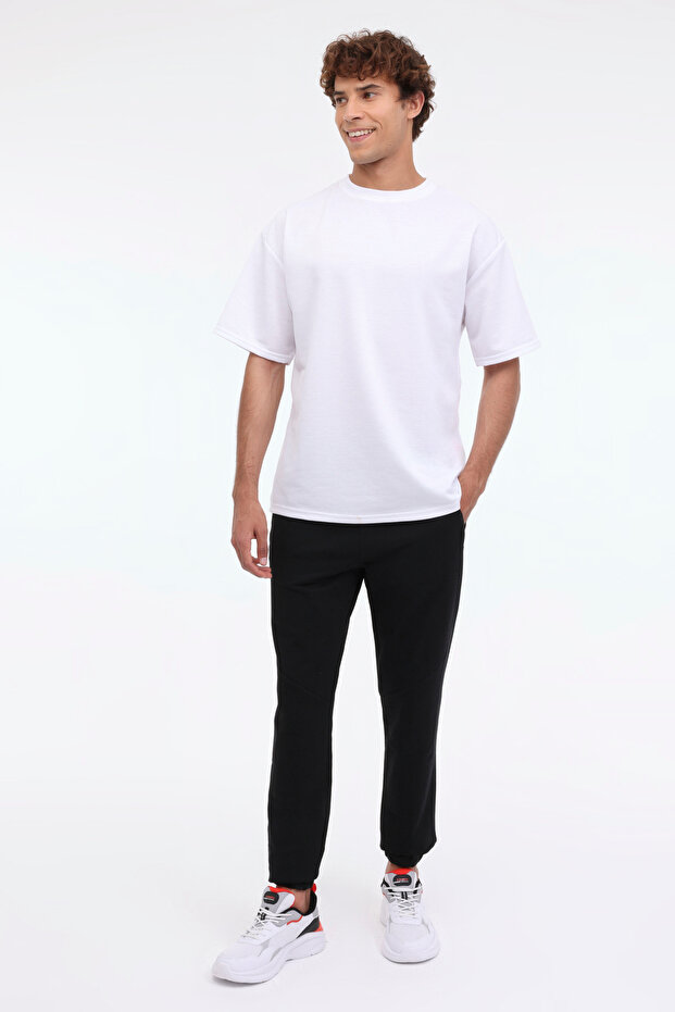 ML EFAN 22EFN1 4FX Siyah Erkek Eşofman Altı - 3