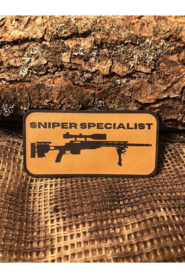 Sniper Spec. Patch/Peç/Arma (8,7 x 4,3cm) - 1