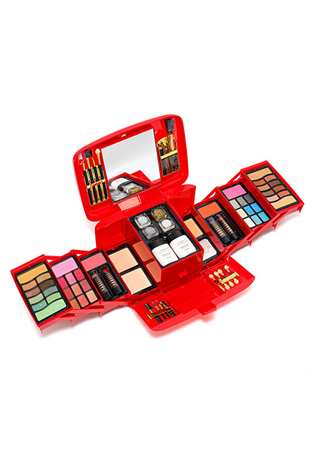 Roesıa Rose Cosmetics Rose Sandık Model Büyük Boy Xxl Makyaj Seti - Çeyizlik Makyaj Seti