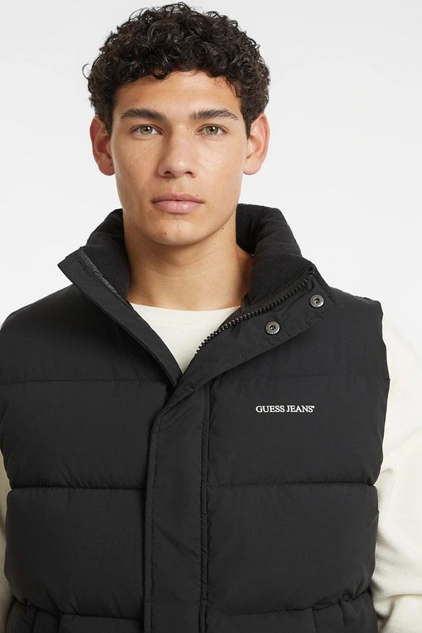 Jeans Gj Reg Lenght Vest Erkek Siyah Yelek M4bn47wgıı2-jblk - 4