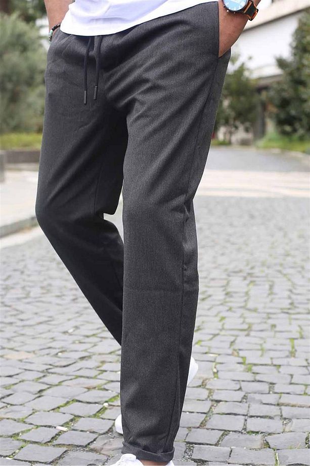 Antrasit Basic Jogger Pantolon 5486 - 3
