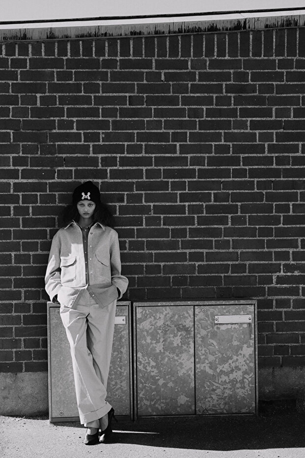 Önü Düğmeli Ceket - 2