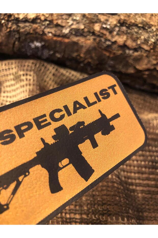 AR Spec. Patch/Peç/Arma (8,7 x 4,3cm) - 2
