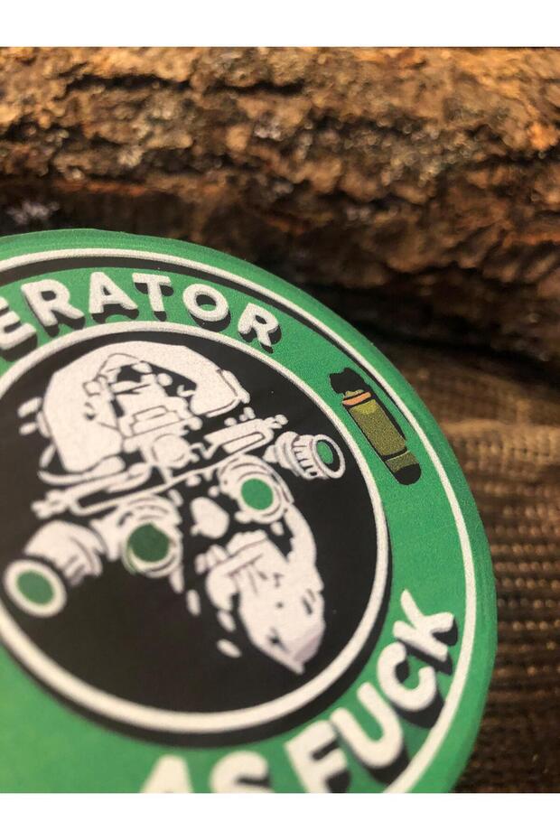 Operator As Fck Patch/Peç/Arma (7cm) - 2