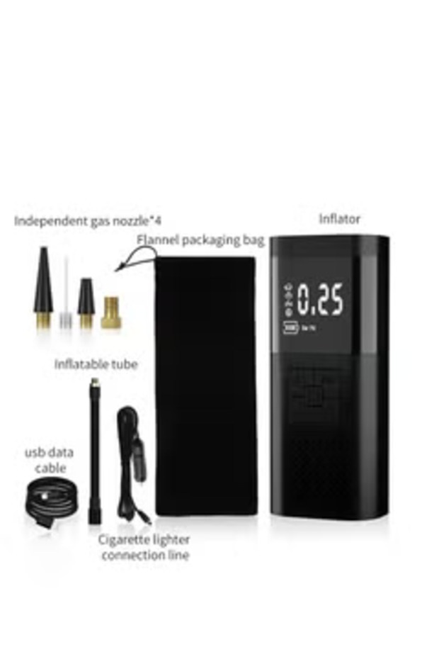 Air Compressor Tire Inflator Pump Car Portable - 1