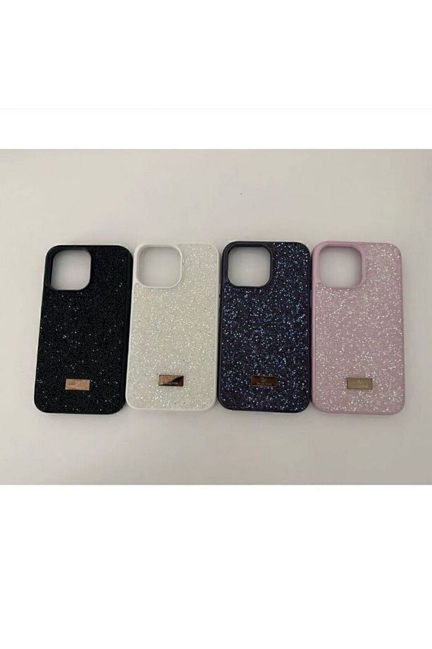 Iphone 11 Uyumlu Parlak Pırlanta Taşlı Elmas Pullu Işıltılı Parıltılı Lux Telefon Kılıfı Kapak - 6