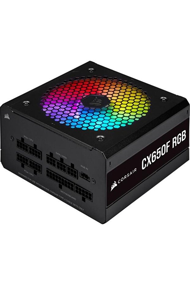 650w 80 Bronze Cx650f Cp-9020217-eu Rgb Tam Modüler Power Supply - 6