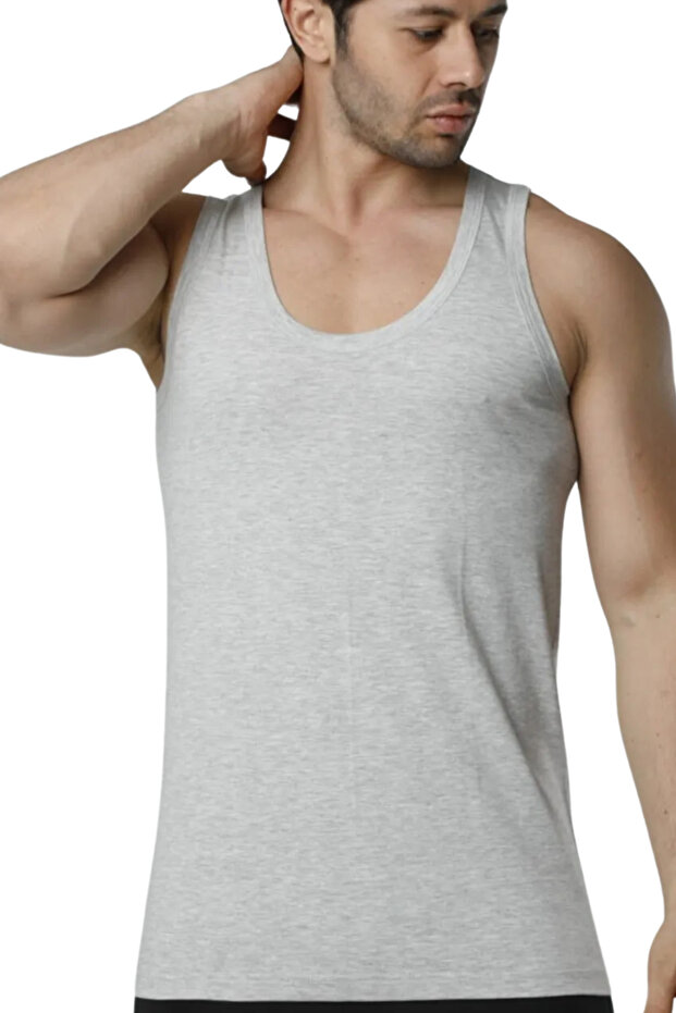 Set of 6 High Quality Men's Underwear Undershirt - Comfortable and Stylish Design - 7