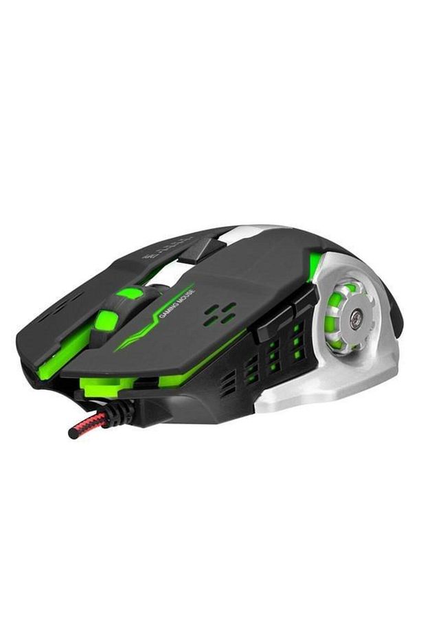 Hy-x9 3600dpı 6 Button Rgb Legend Siyah Gaming Oyuncu Mouse (1,5MT ÖRGÜLÜ KABLO) - 1