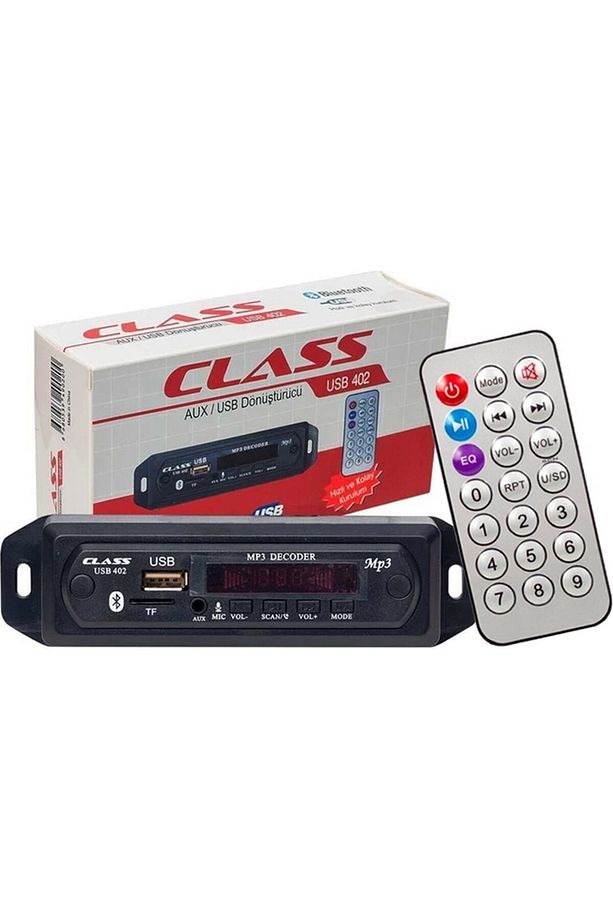 Mikrofonlu Digital Çevir, Bord Çakmaklık Girişli Oto Teyp Dönüştürücü Bluetooth-aux-sd Kart - 3