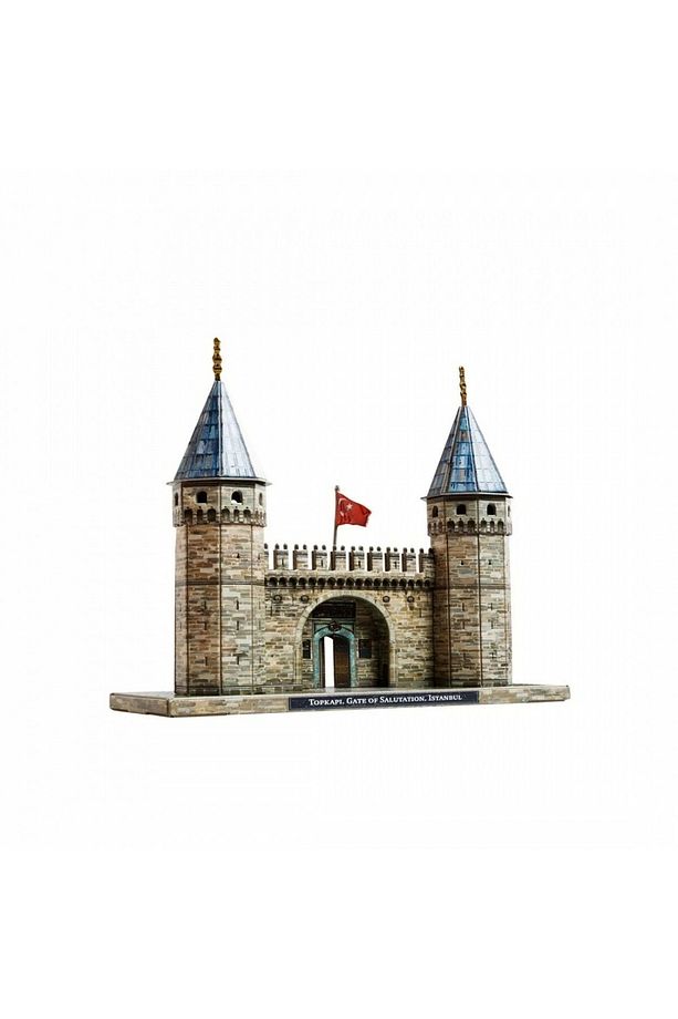 Topkapı Sarayı Selamlık Kapısı 3d Karton Puzzle Yapboz - 3