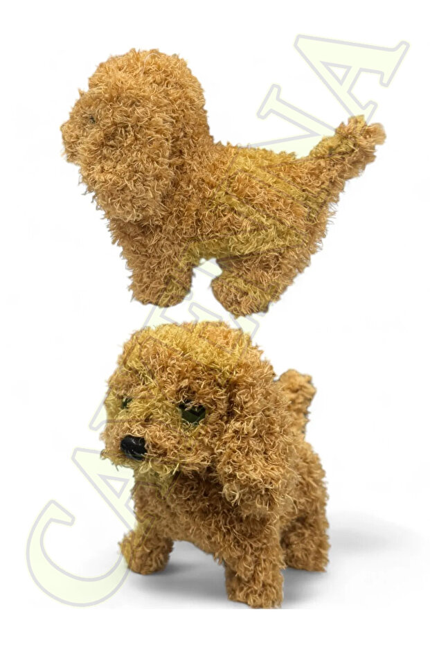 Sesli Işıklı Yürüyen Köpek Taşıma Çantalı Aksesuarlı Set - Taşınabilir Çantalı Yürüyen Köpek Set - 5