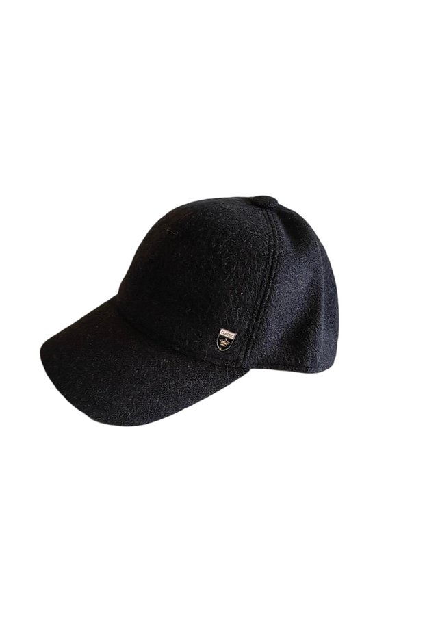 Watered Men's Brown Hat Hat K8489 Black
