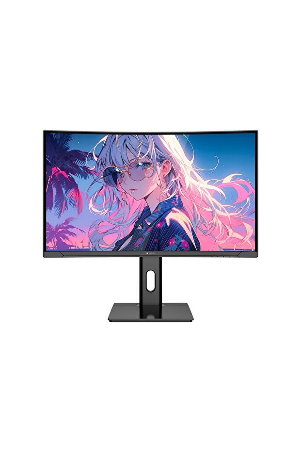 Bc271240 27" 1ms 1920x1080 2xdp/2xhdmi Pivot 240hz Si̇yah Curved Ips Gaming Monitor - 1