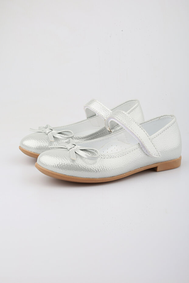 Girls' Bow Ballet Flats