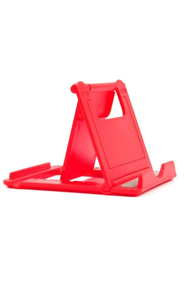 Zbn-02 Desktop Phone and Tablet Stand Red - 1