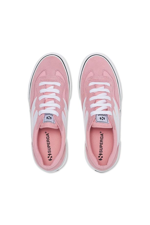 3041 Revolley Colorblock Platform Kadın Pembe Platform Sneaker - 3