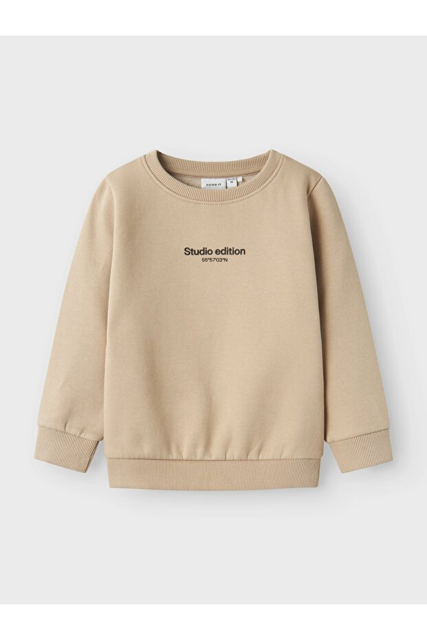 NMMBRODY LS SWEAT BRU - 1