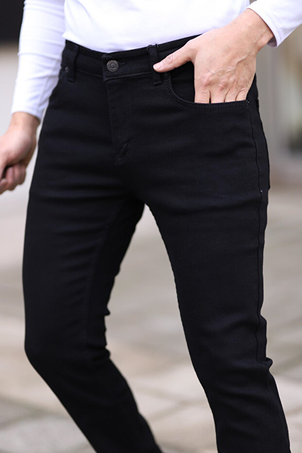 Siyah Smoke Erkek Regular Jeans TMNSS25JE00001 - 4