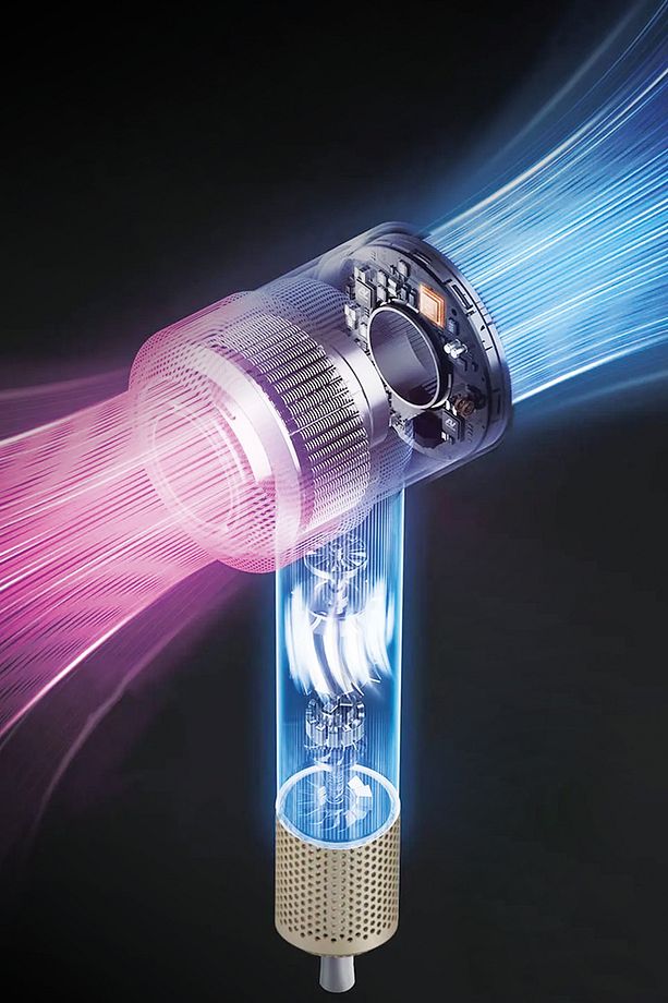 Ahd-2160 Düzleştirici Ve Şekillendirici Başlıklı Hızlı Saç Kurutma Makinesi Bldc Motor - 3