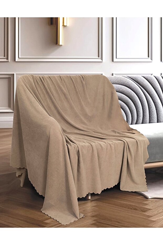 Mink Non-Slip Double-Sided Sofa Bed Cover Shawl