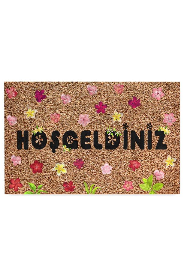 Kapı Önü Paspası - Modern ve Şık Kapı Paspası | Ev, Ofis ve Dış Mekân Kullanımı İçin (Hoşge - 3