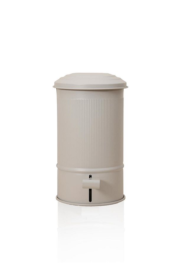 Stripe Mutfak ve Banyo Çöp Kovası Bej 5 Lt - 1