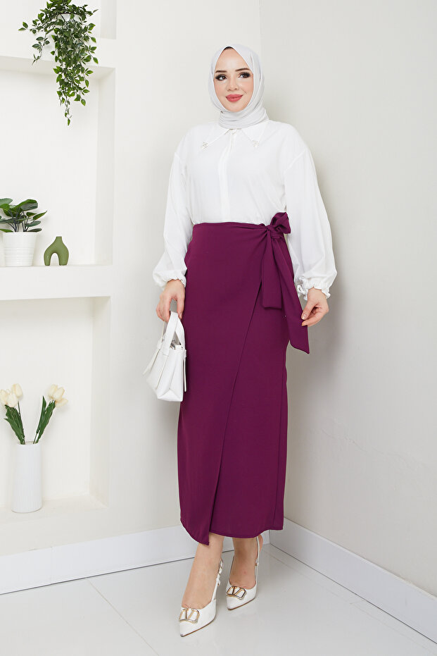 BEJ BAĞLAMALI ETEK - 2