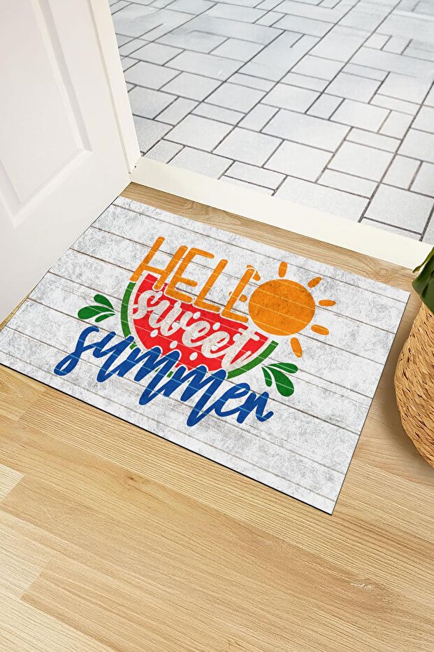Door Mat - Modern and Stylish Door Mat | For Home, Office, and Outdoor Use (Hello