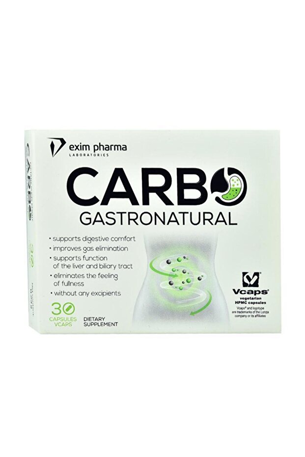 Carbo Gastronatural Capsules 30S