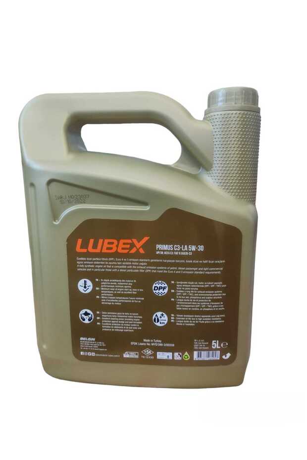 Prımus C3-la 5w-30 5 Lt - 2