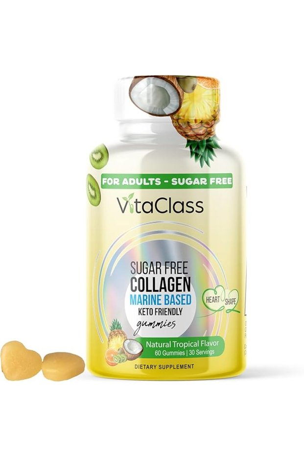 Sugar Free Collagen Keto Friendly For Adults 60 Gummies