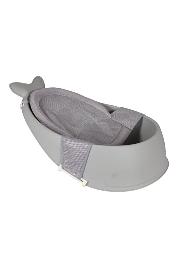 Moby Smart Sling 3-Stage Bather Bathtub, Up To 3 Months, Grey - 1