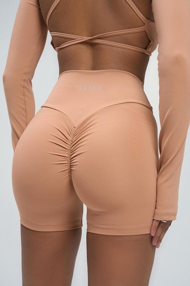 Büzgülü Push-Up Verve Kısa Şort - 1