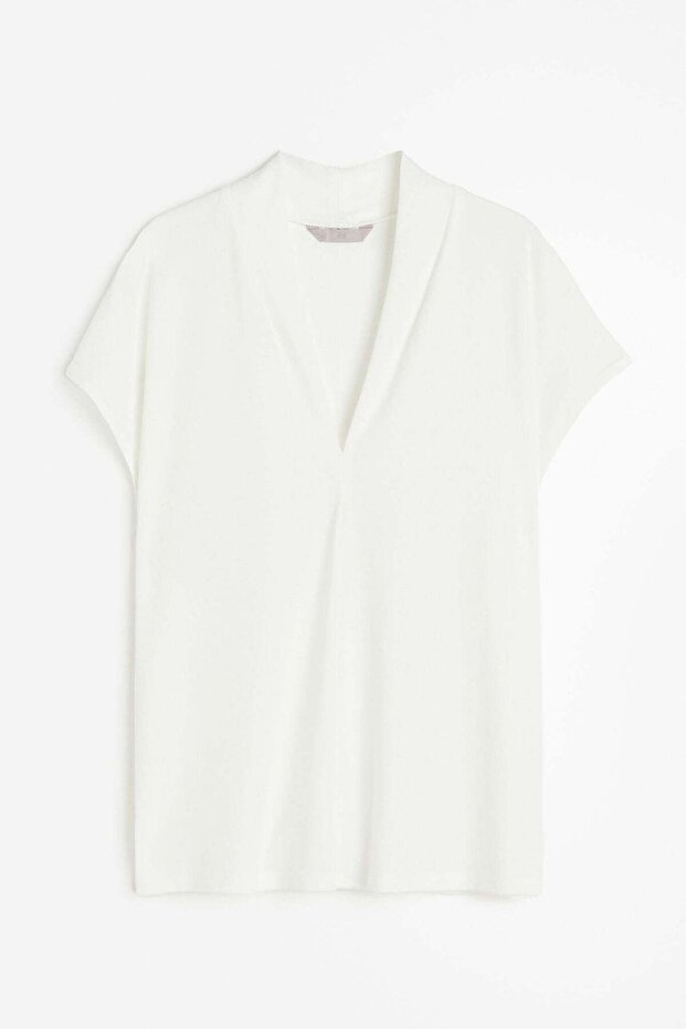 V-neck top