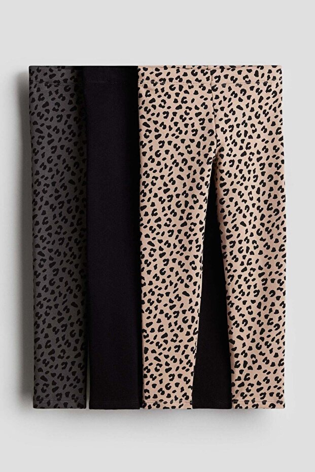 3-pack heavy jersey leggings