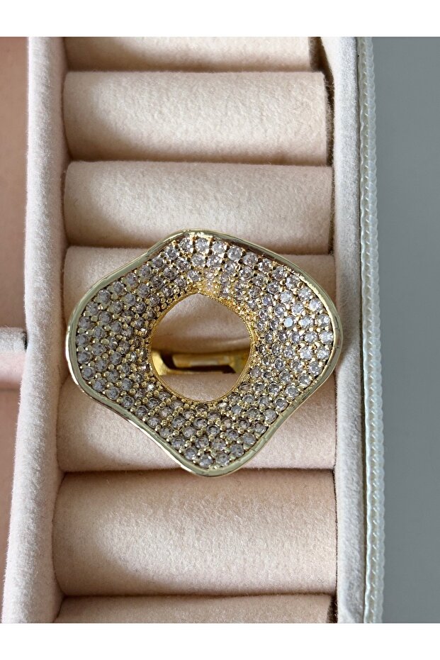 خاتم موديل بتصميم سحري من حجر الزركون - 3