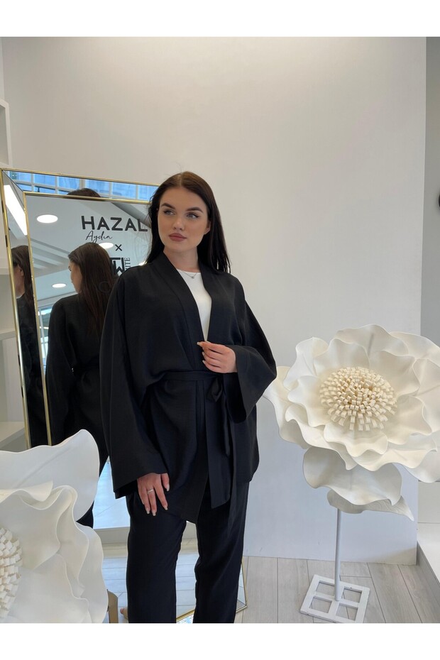 3016 طقم كتان - 2