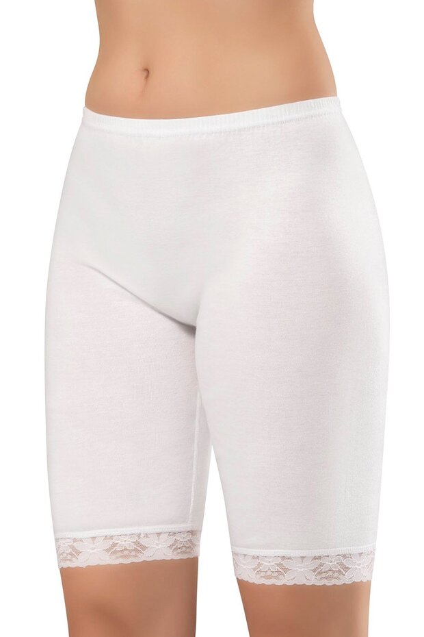 Erdem White Women's Long Shorts Panties 2450